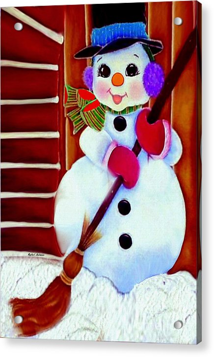 I Will Clean Your Snow For Free - Acrylic Print