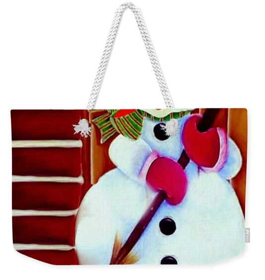 I Will Clean Your Snow For Free - Weekender Tote Bag