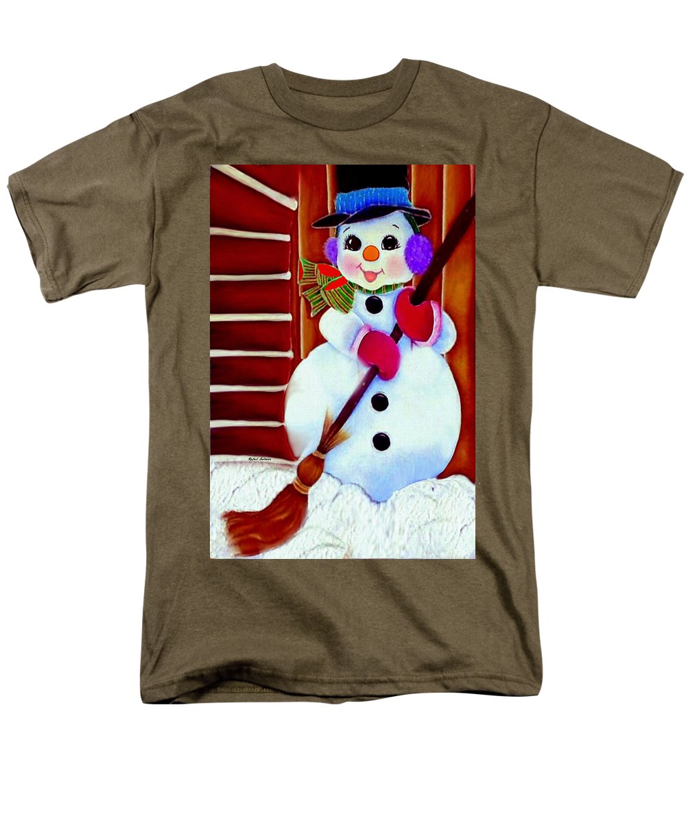 I Will Clean Your Snow For Free - Men's T-Shirt  (Regular Fit)