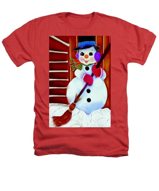 I Will Clean Your Snow For Free - Heathers T-Shirt