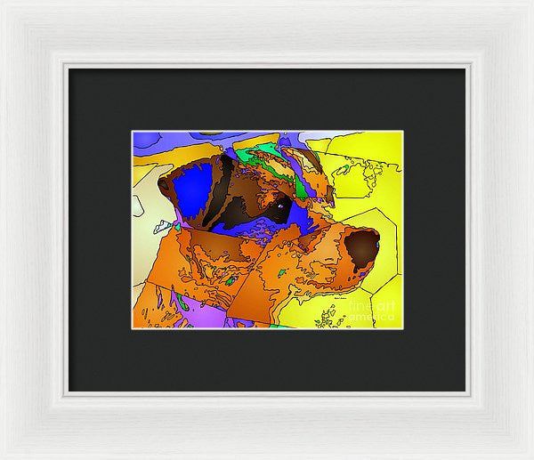 Framed Print - I'm Good. Pet Series