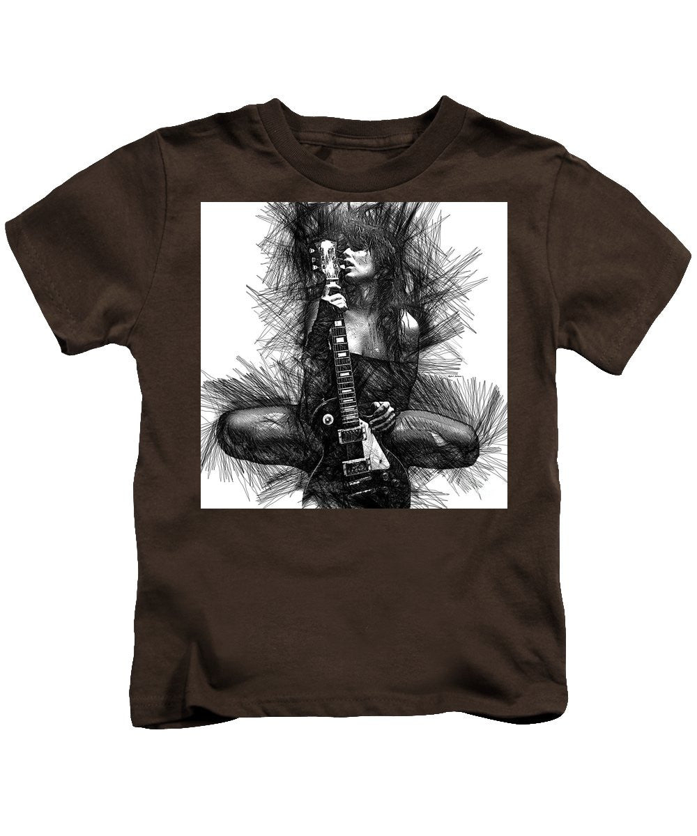 T-shirt pour enfants - Amoureux de la musique