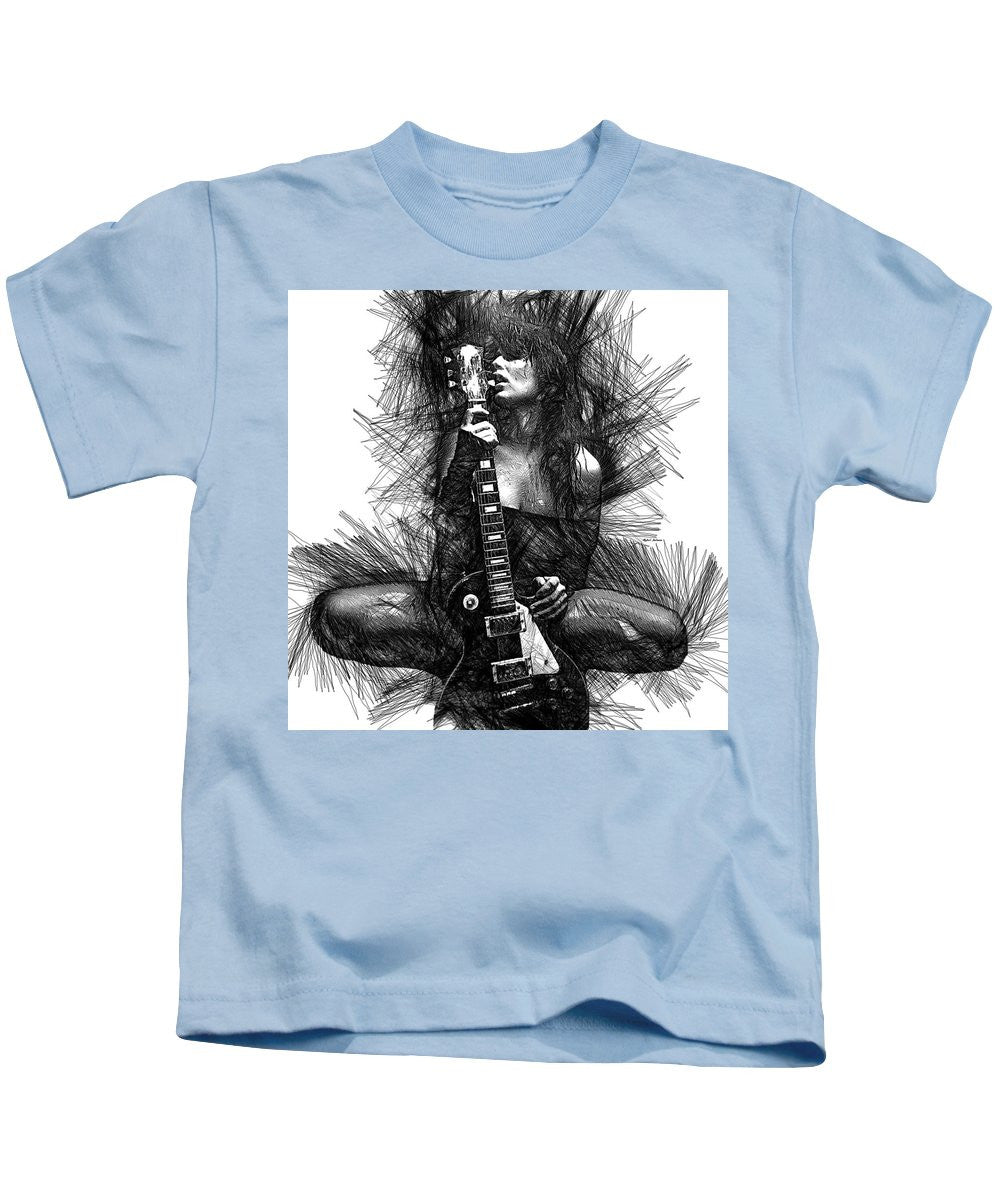 T-shirt pour enfants - Amoureux de la musique