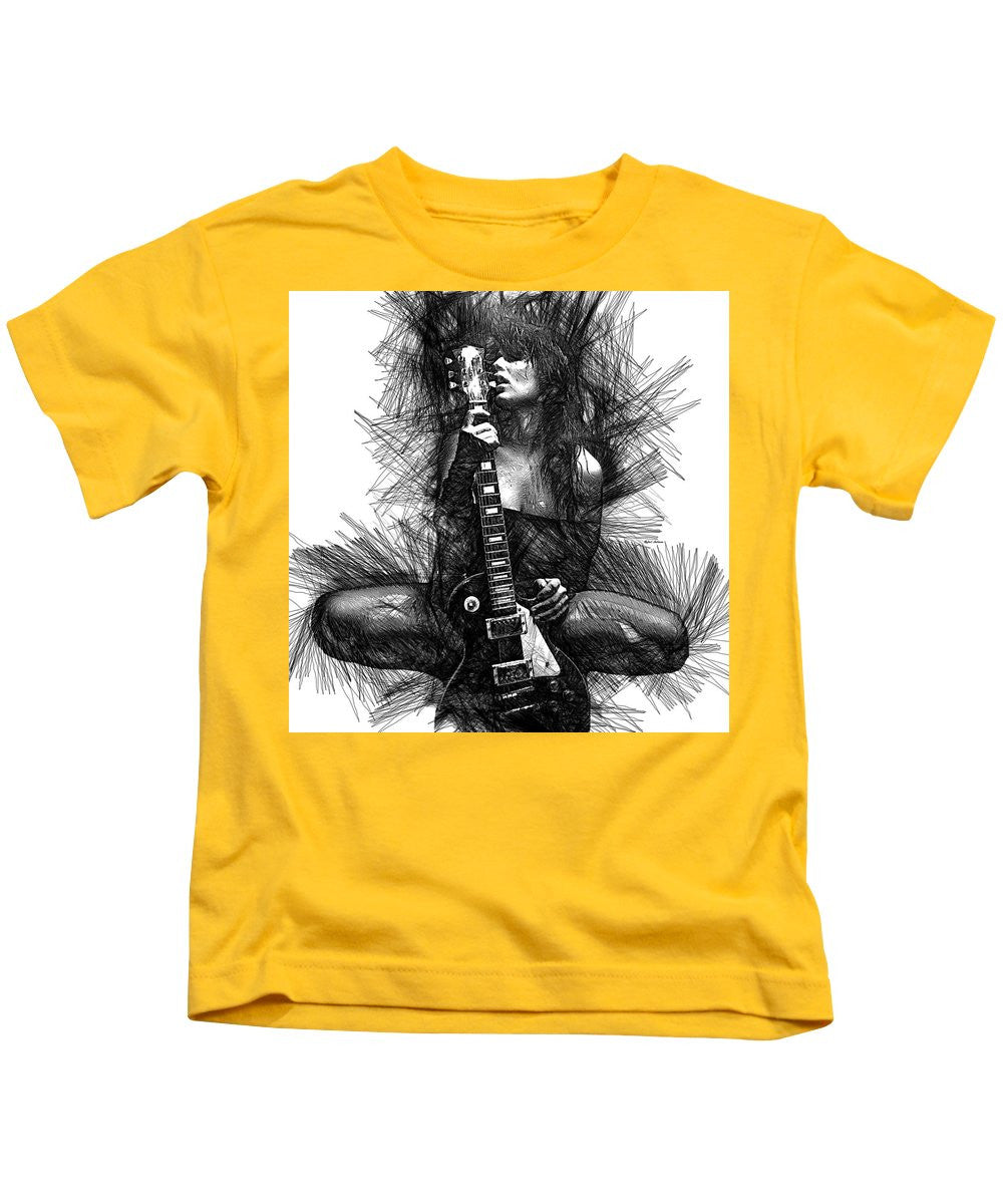 T-shirt pour enfants - Amoureux de la musique