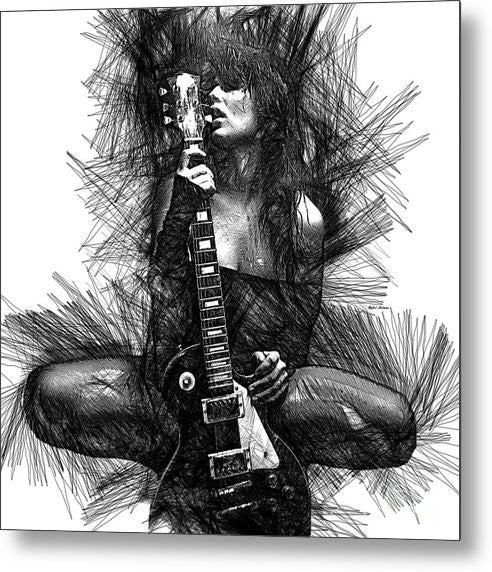 Metal Print - In Love With Music