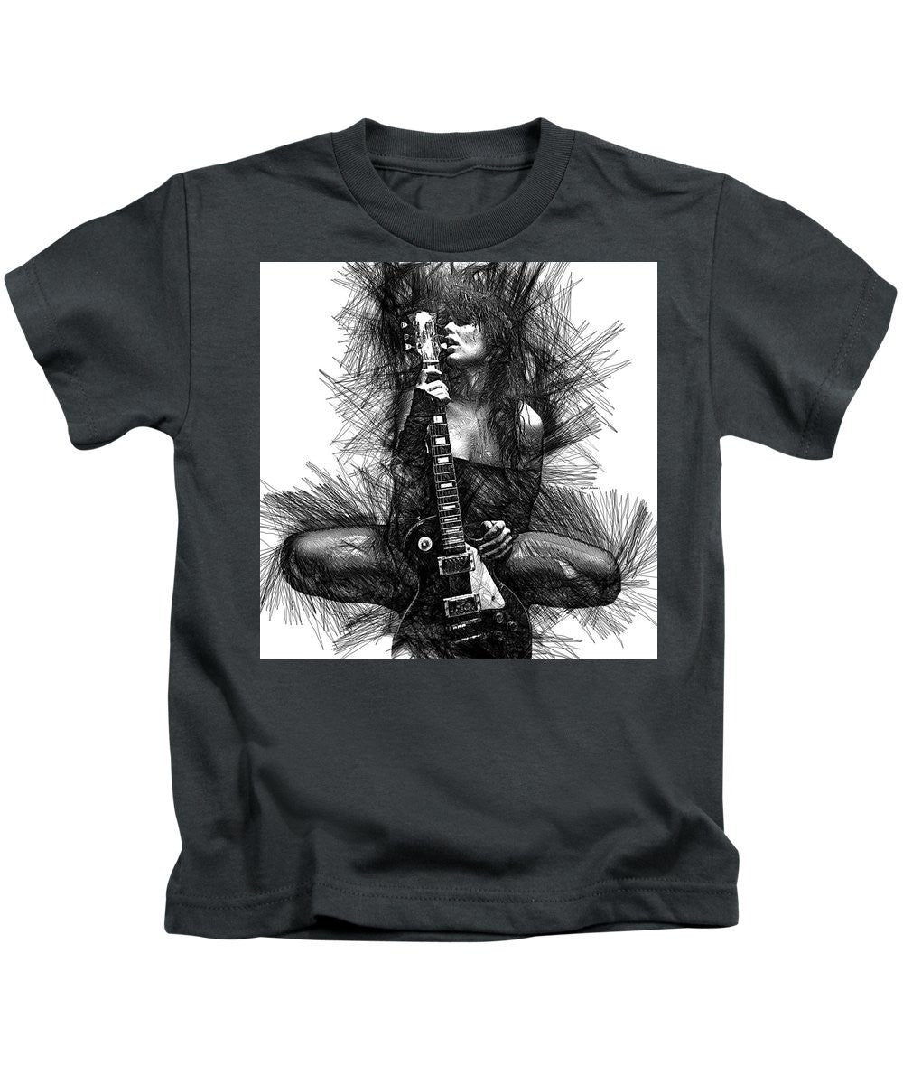 T-shirt pour enfants - Amoureux de la musique