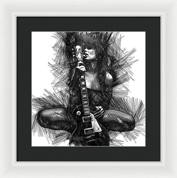 Framed Print - In Love With Music