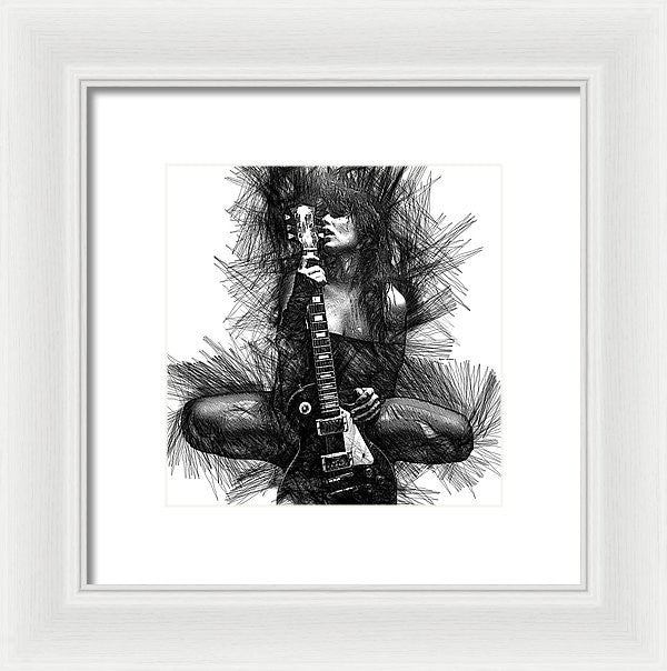 Framed Print - In Love With Music