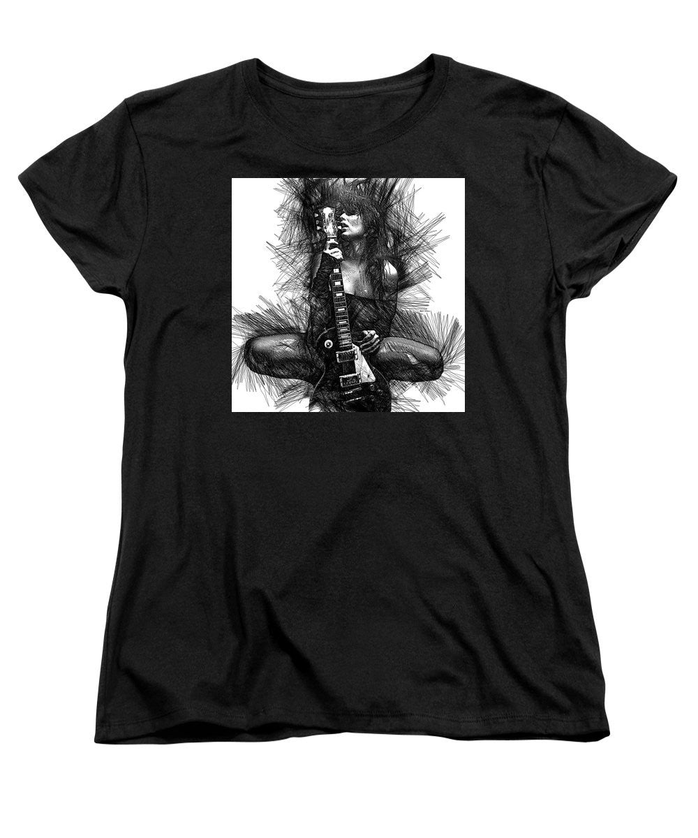 Women's T-Shirt (Standard Cut) - In Love With Music