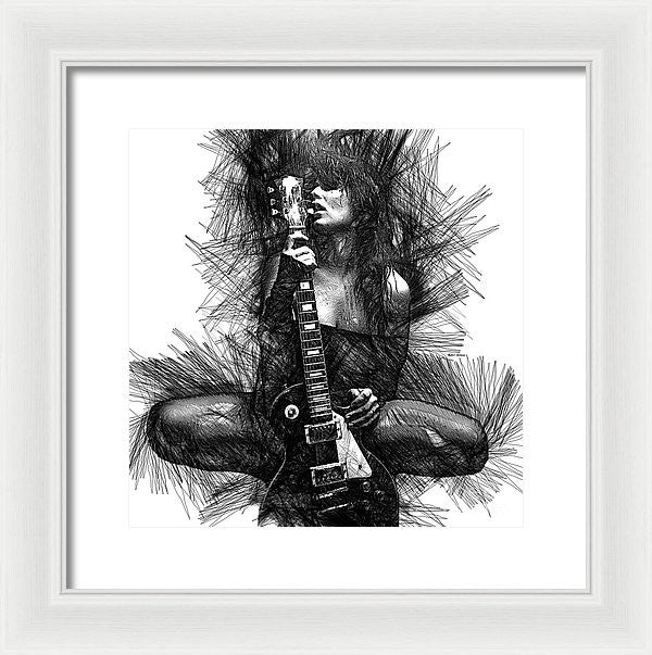 Framed Print - In Love With Music