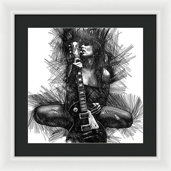 Framed Print - In Love With Music