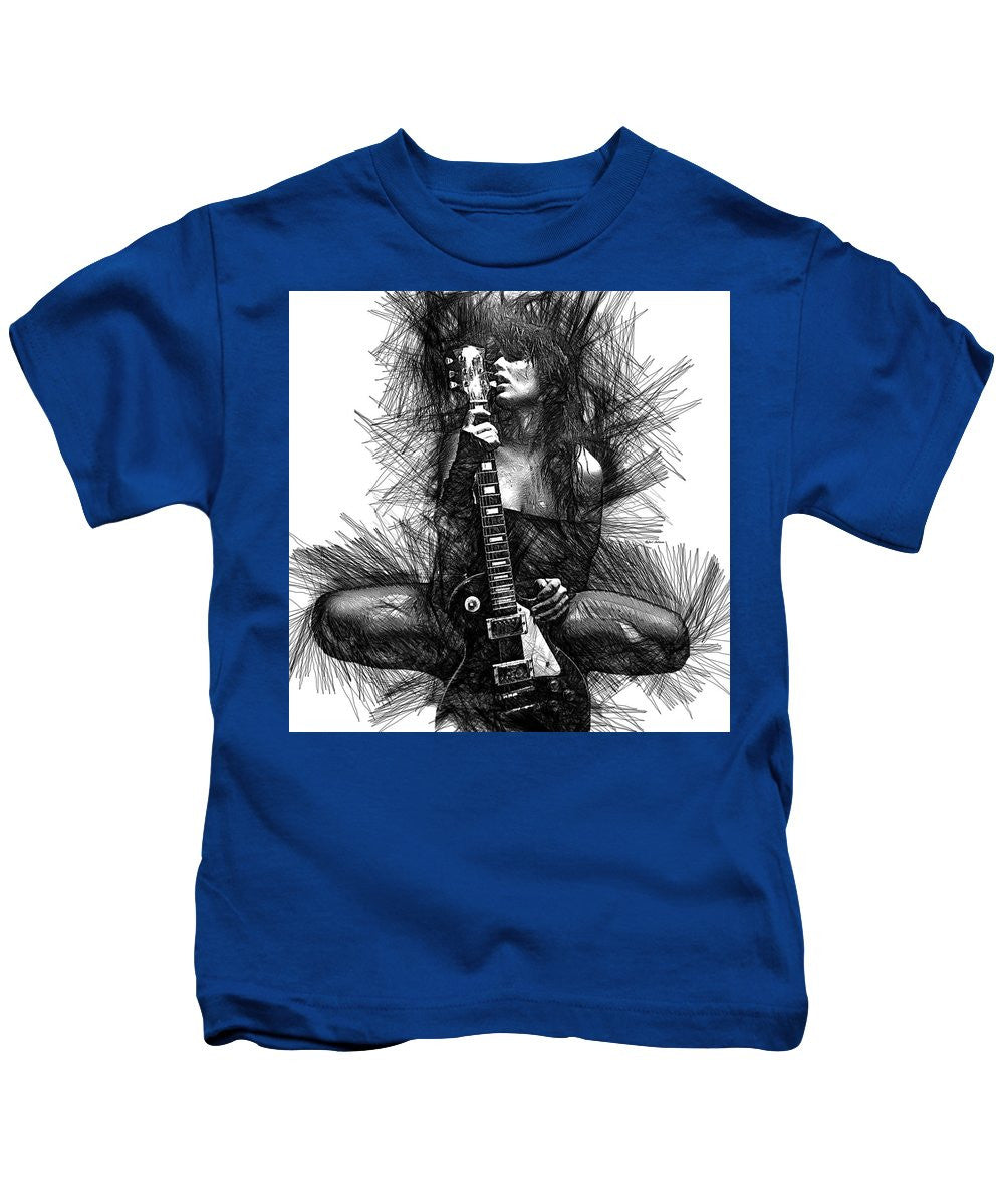 T-shirt pour enfants - Amoureux de la musique