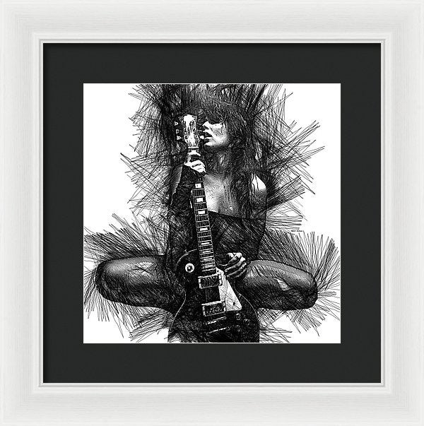 Framed Print - In Love With Music