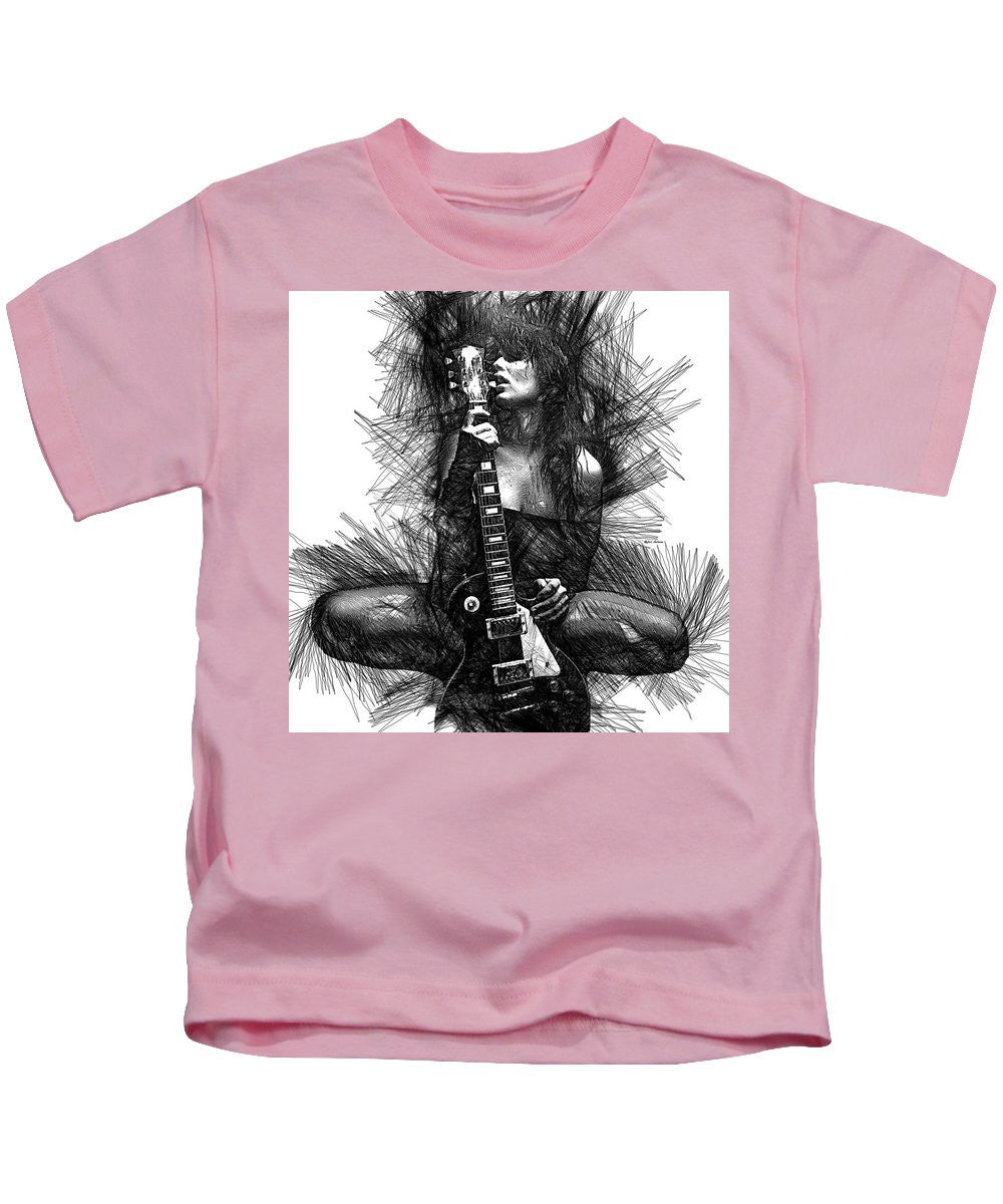 T-shirt pour enfants - Amoureux de la musique