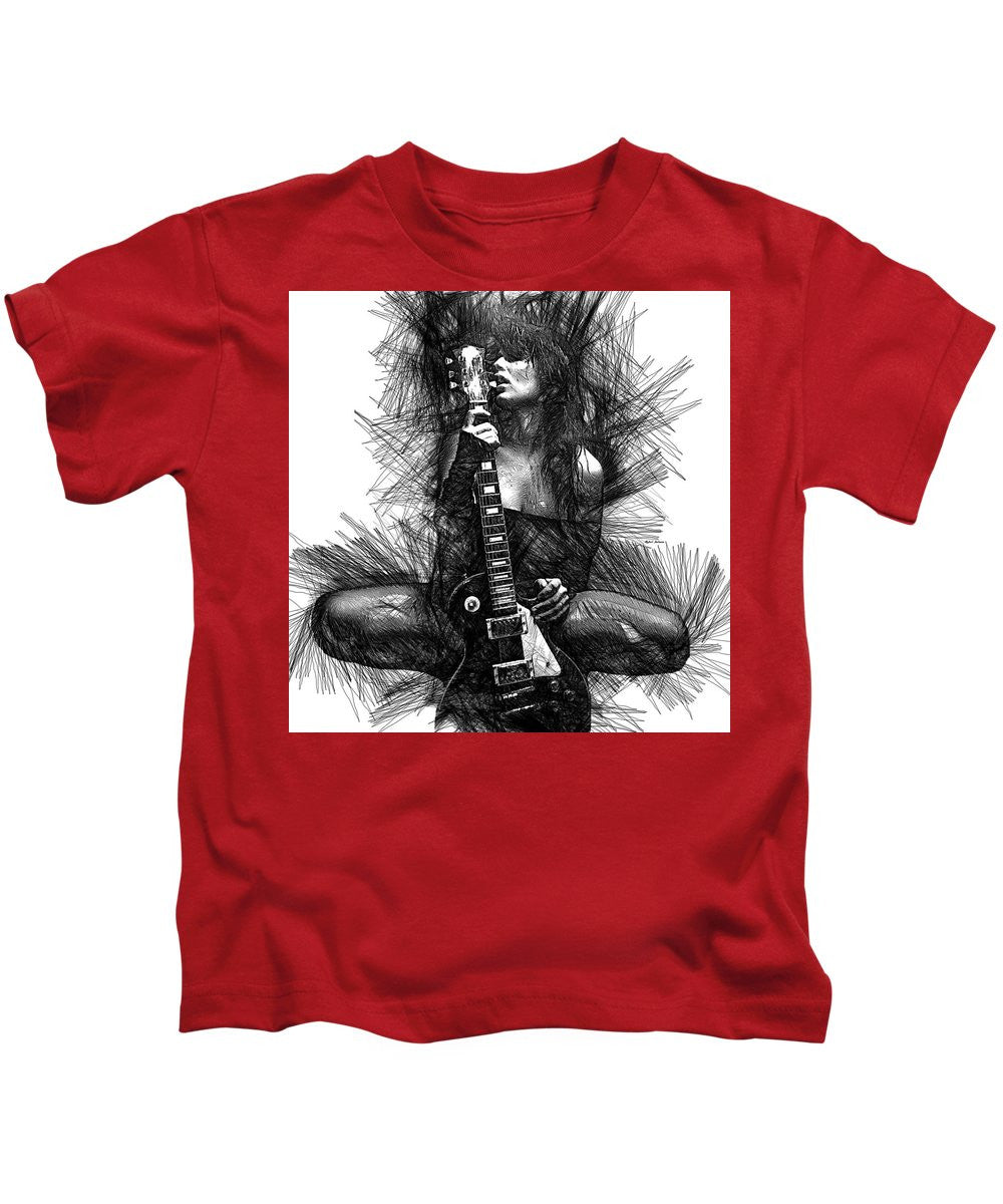 T-shirt pour enfants - Amoureux de la musique