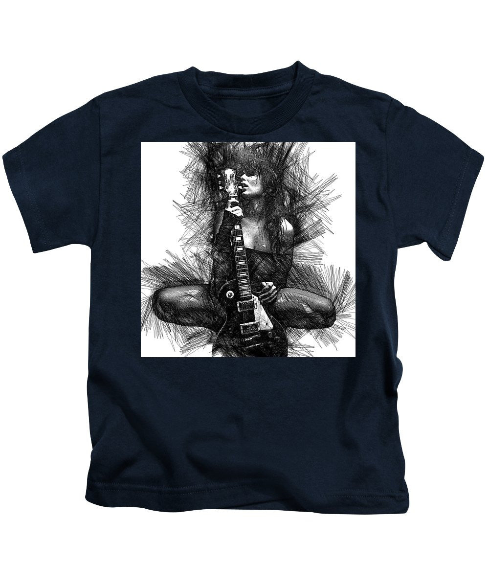 T-shirt pour enfants - Amoureux de la musique