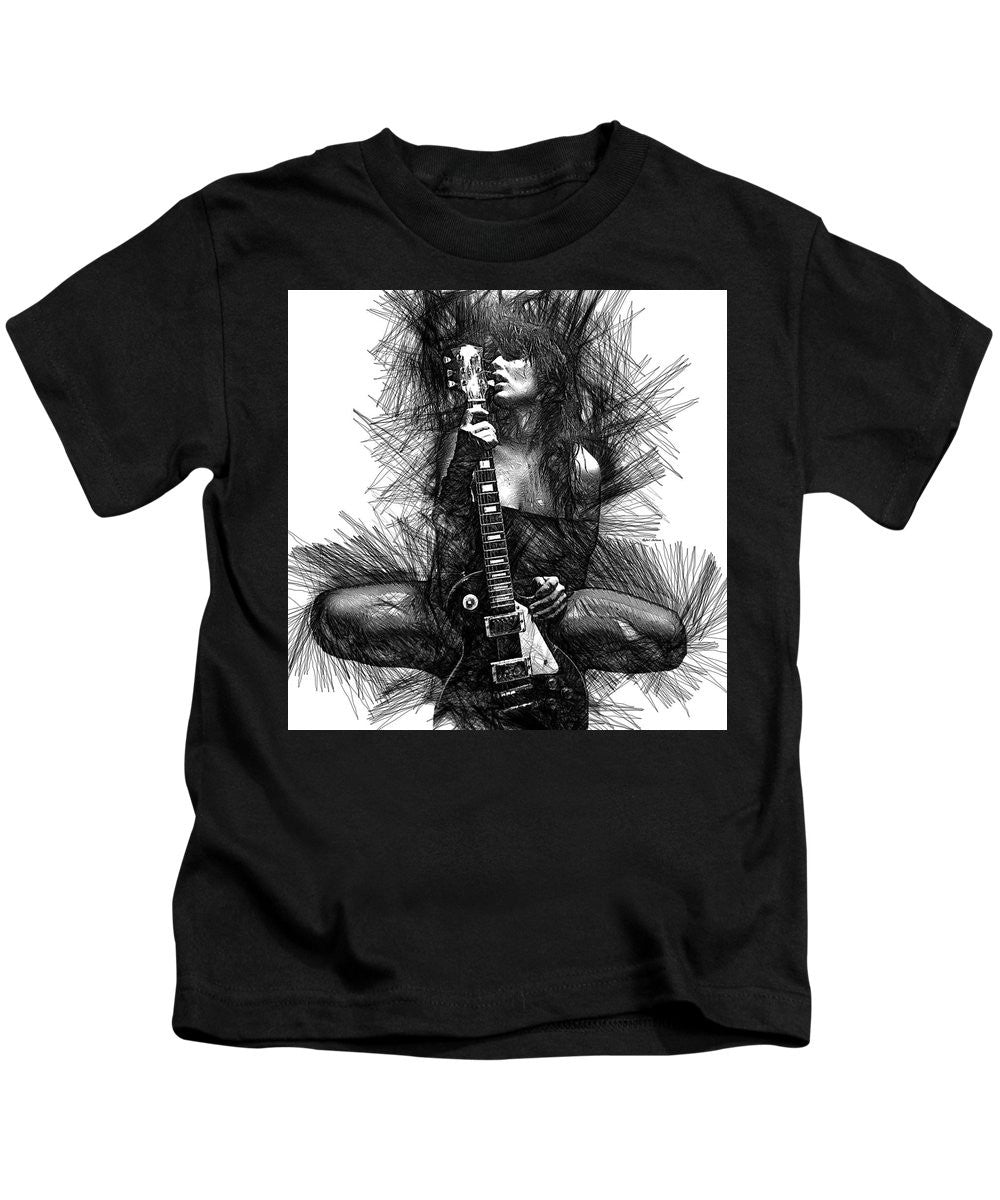 T-shirt pour enfants - Amoureux de la musique