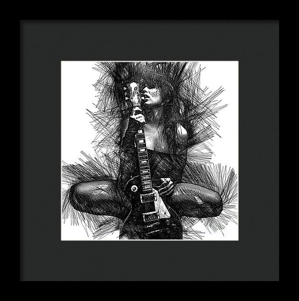 Framed Print - In Love With Music