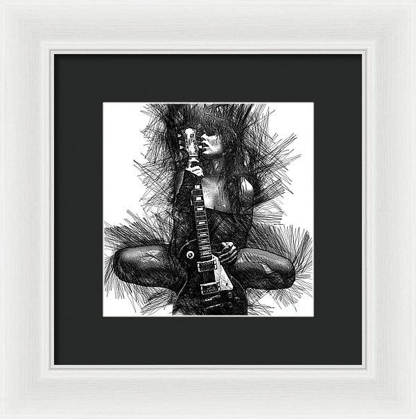 Framed Print - In Love With Music