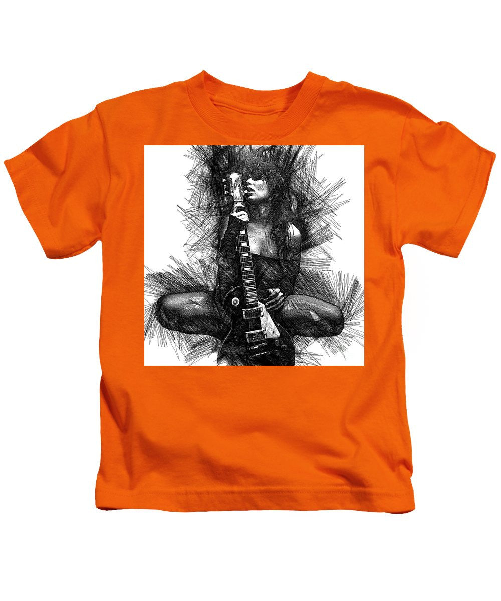 T-shirt pour enfants - Amoureux de la musique