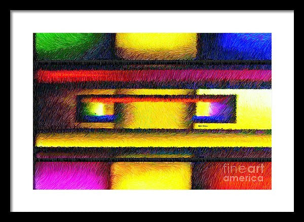 Framed Print - Interlock