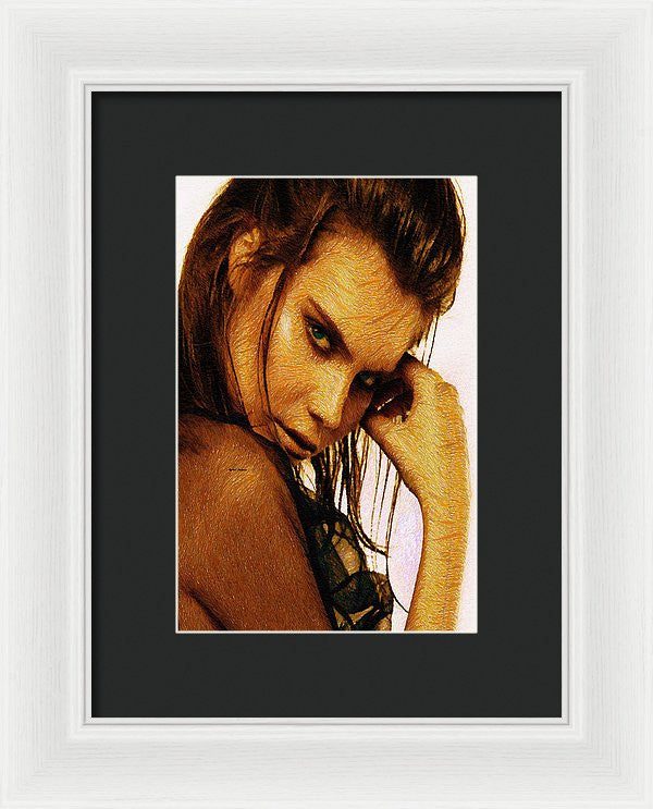 Framed Print - Is It Me You Are Looking For 2