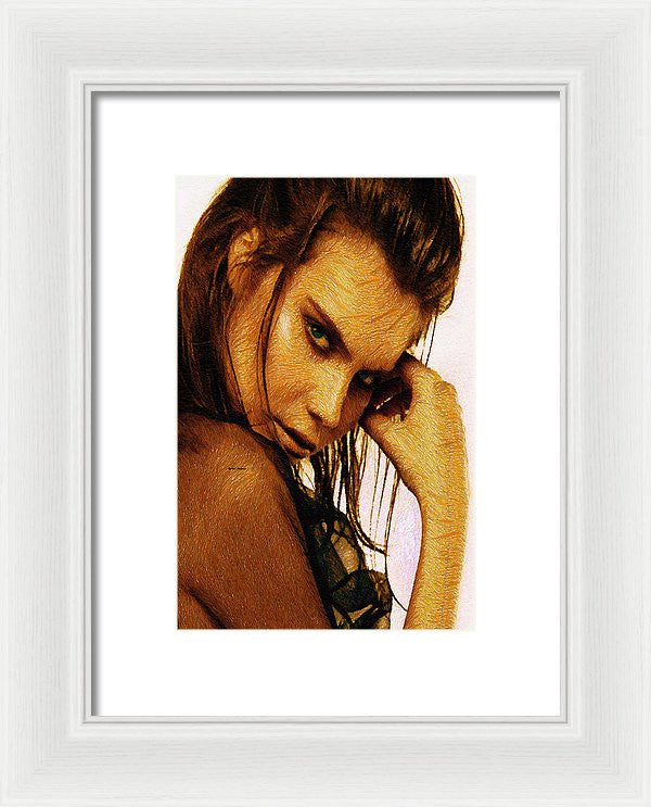 Framed Print - Is It Me You Are Looking For 2