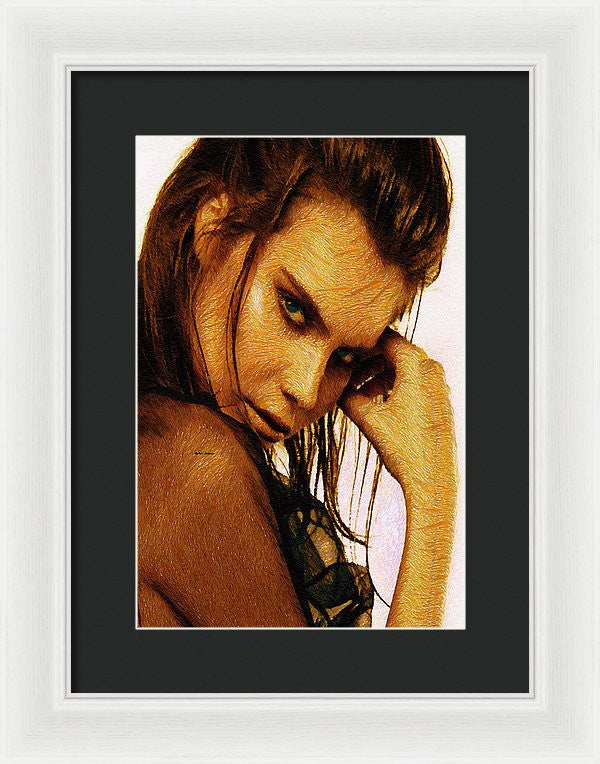 Framed Print - Is It Me You Are Looking For 2