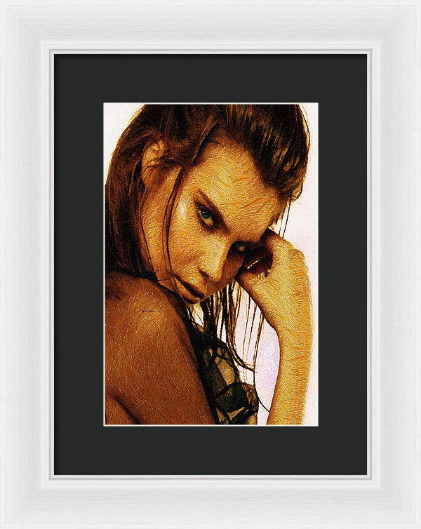 Framed Print - Is It Me You Are Looking For 2