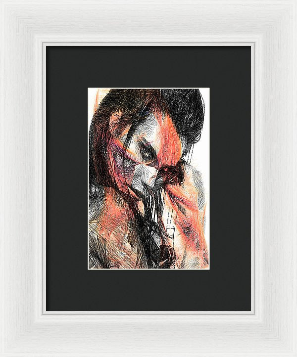 Framed Print - Is It Me You Are Looking For