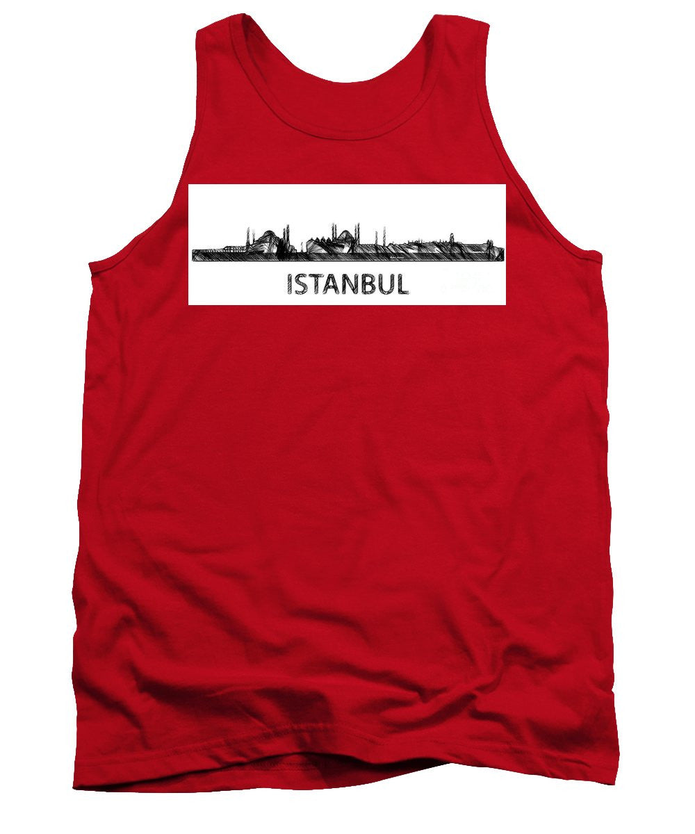 Débardeur - Croquis de silhouette d'Istanbul