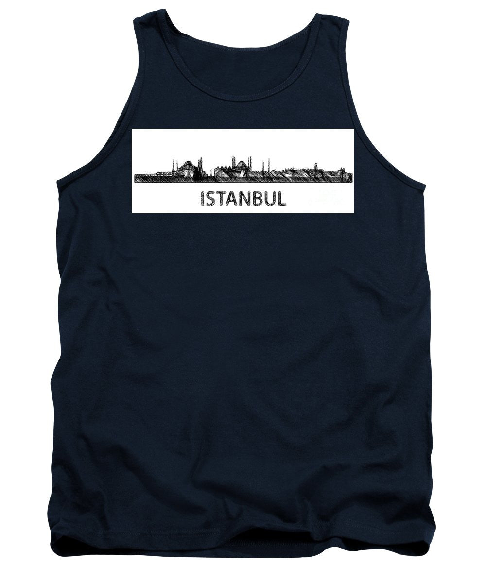 Débardeur - Croquis de silhouette d'Istanbul