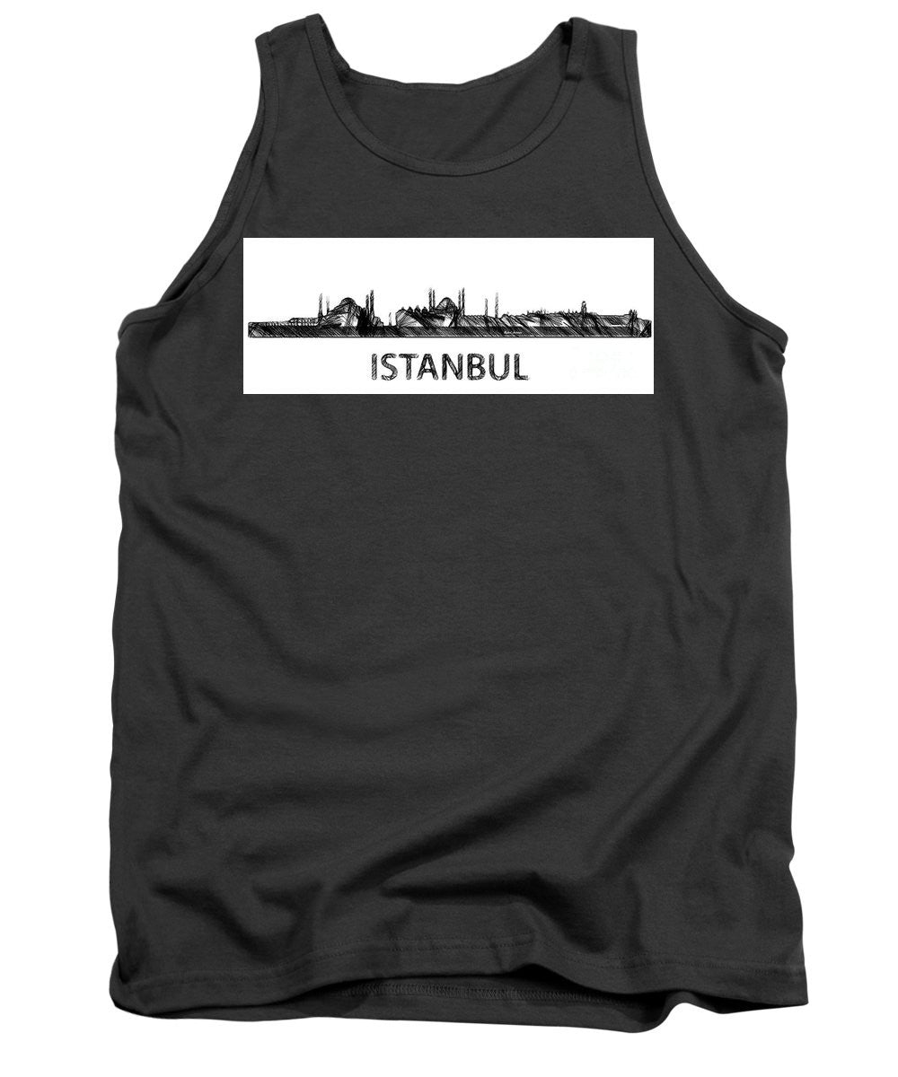 Débardeur - Croquis de silhouette d'Istanbul