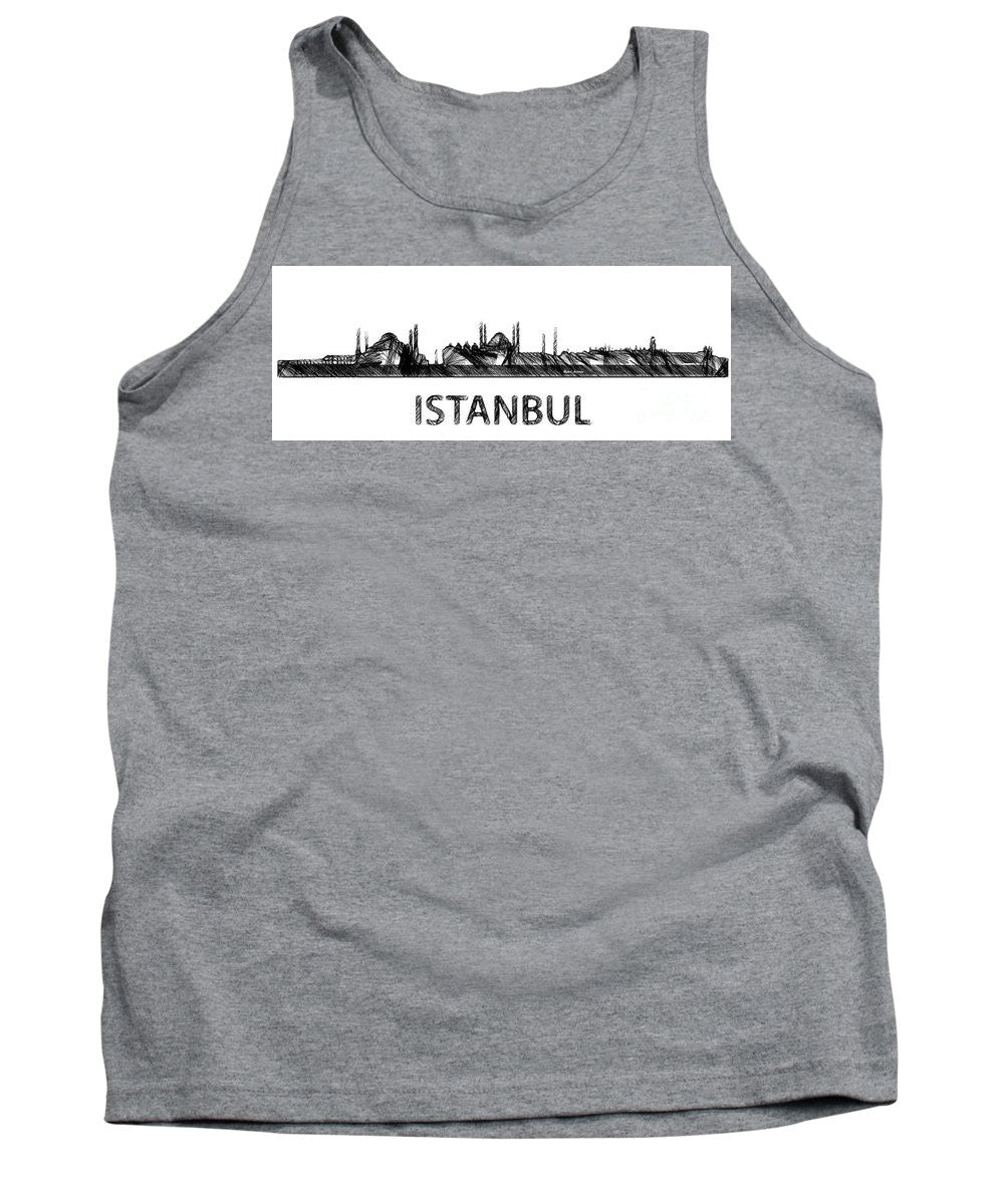 Débardeur - Croquis de silhouette d'Istanbul