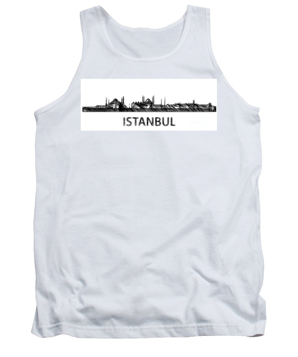 Débardeur - Croquis de silhouette d'Istanbul