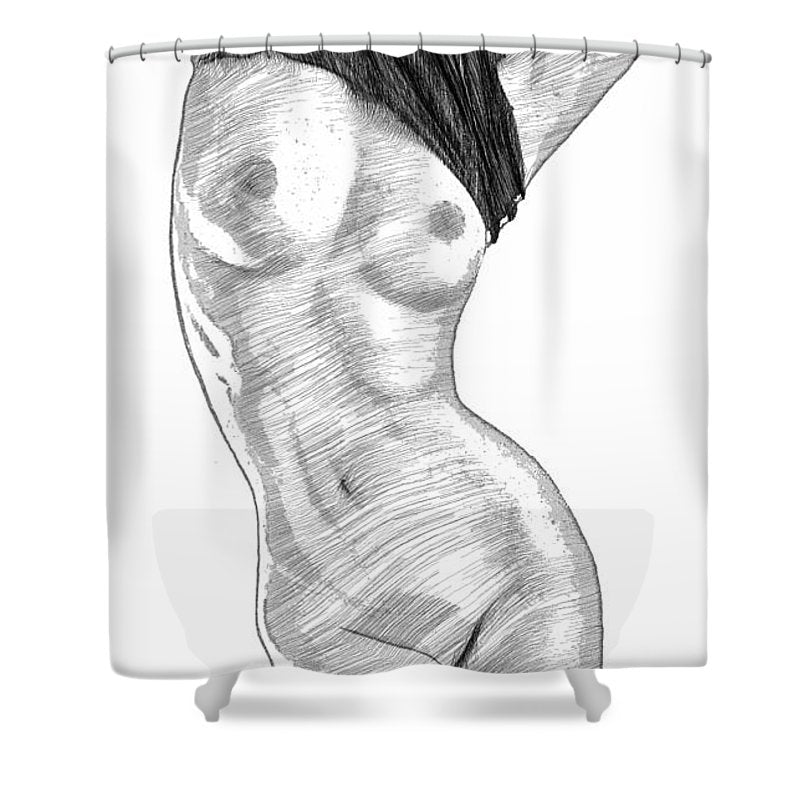 It's Too Warm For Me - Shower Curtain