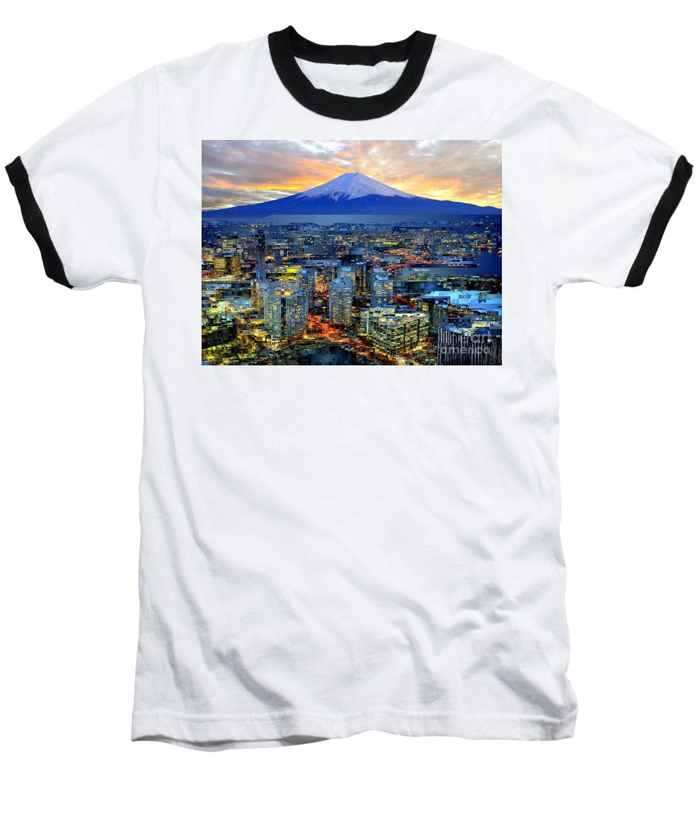 Baseball T-Shirt - Japan Mount _fuji