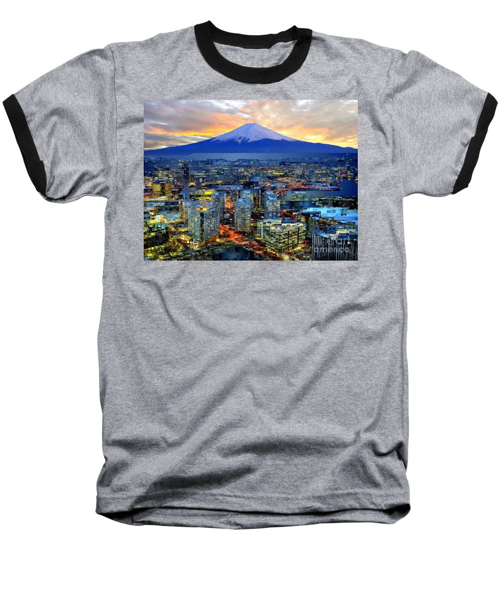 Baseball T-Shirt - Japan Mount _fuji