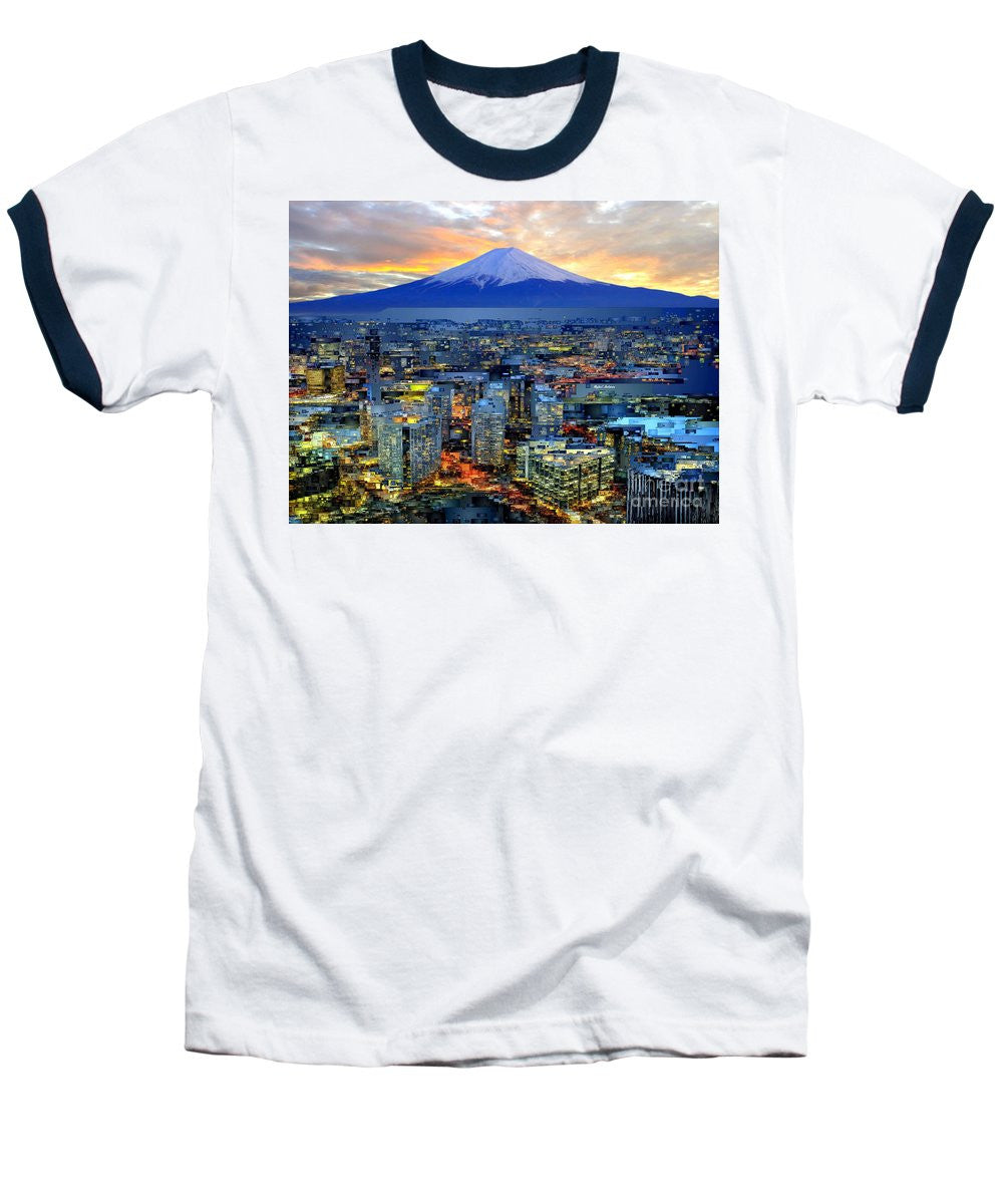 Baseball T-Shirt - Japan Mount _fuji