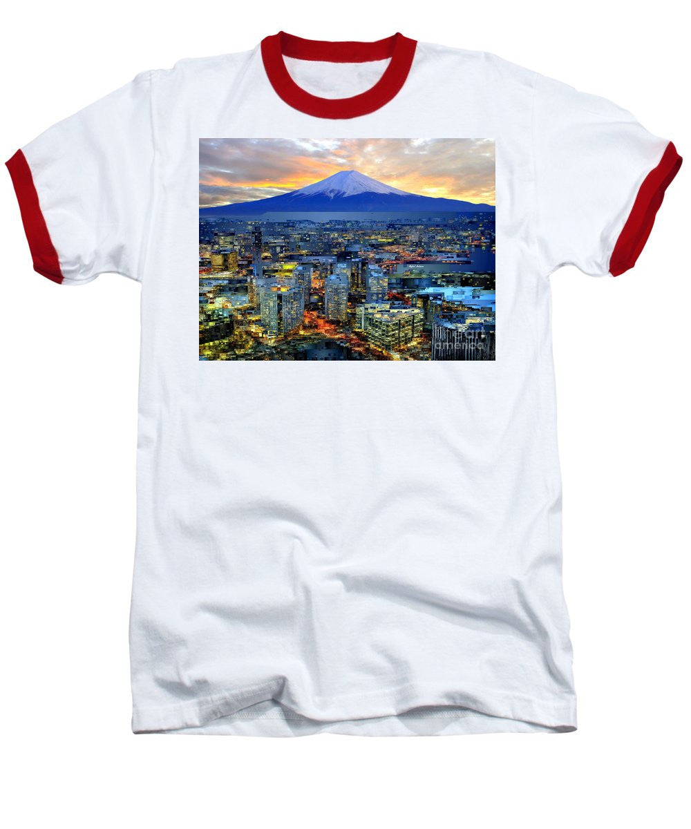 Baseball T-Shirt - Japan Mount _fuji