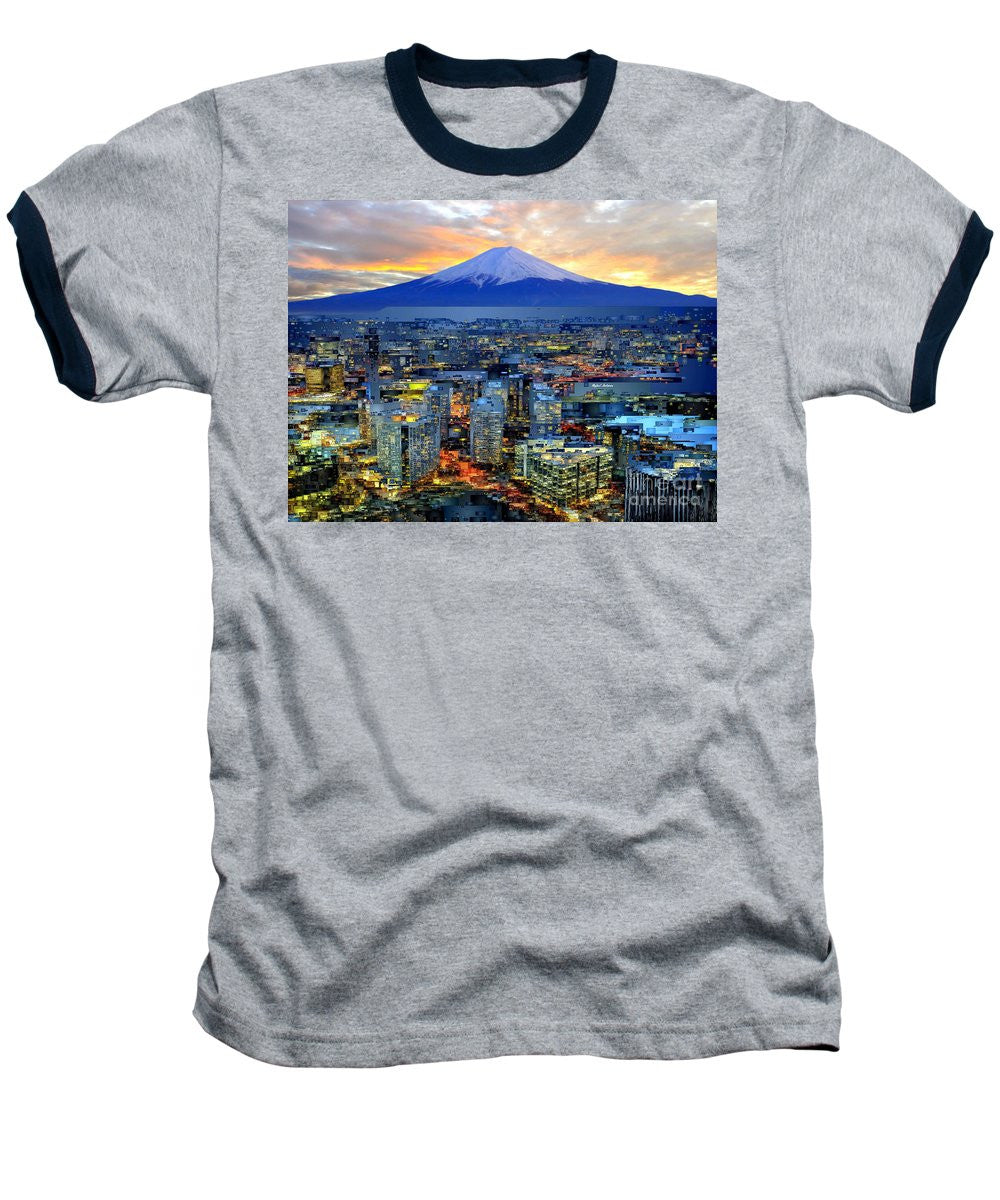 Baseball T-Shirt - Japan Mount _fuji