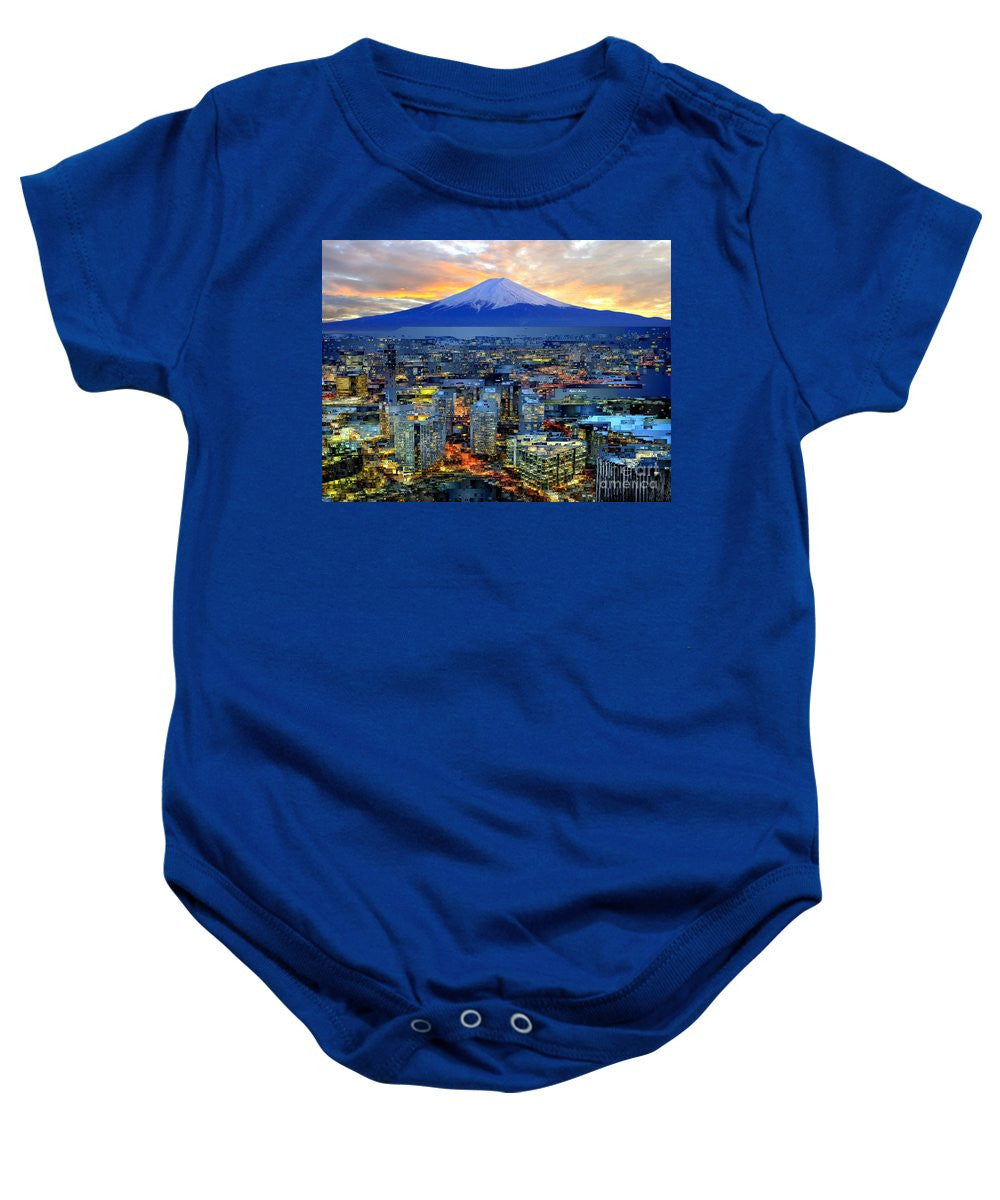 Baby Onesie - Japan Mount _fuji