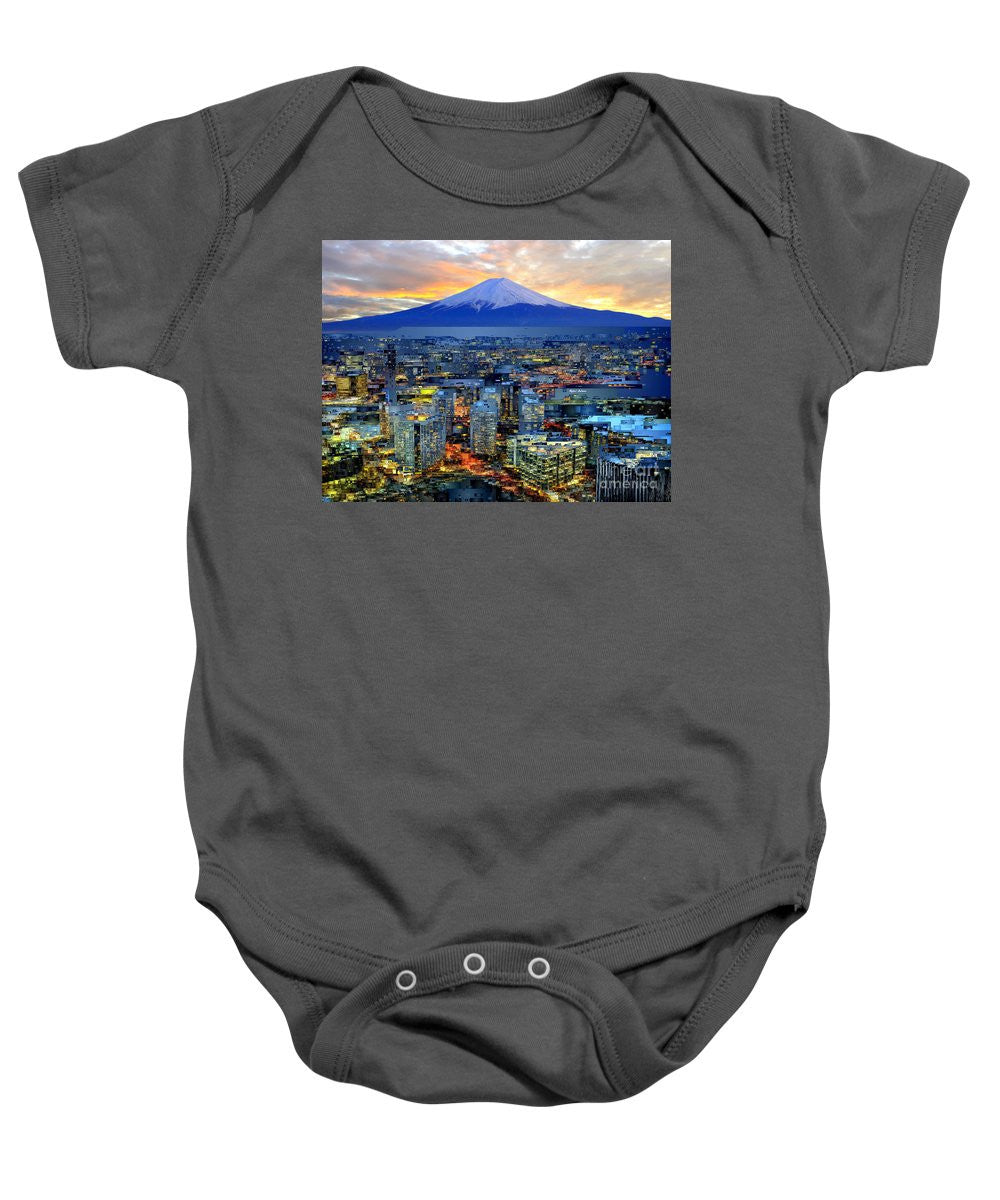 Baby Onesie - Japan Mount _fuji