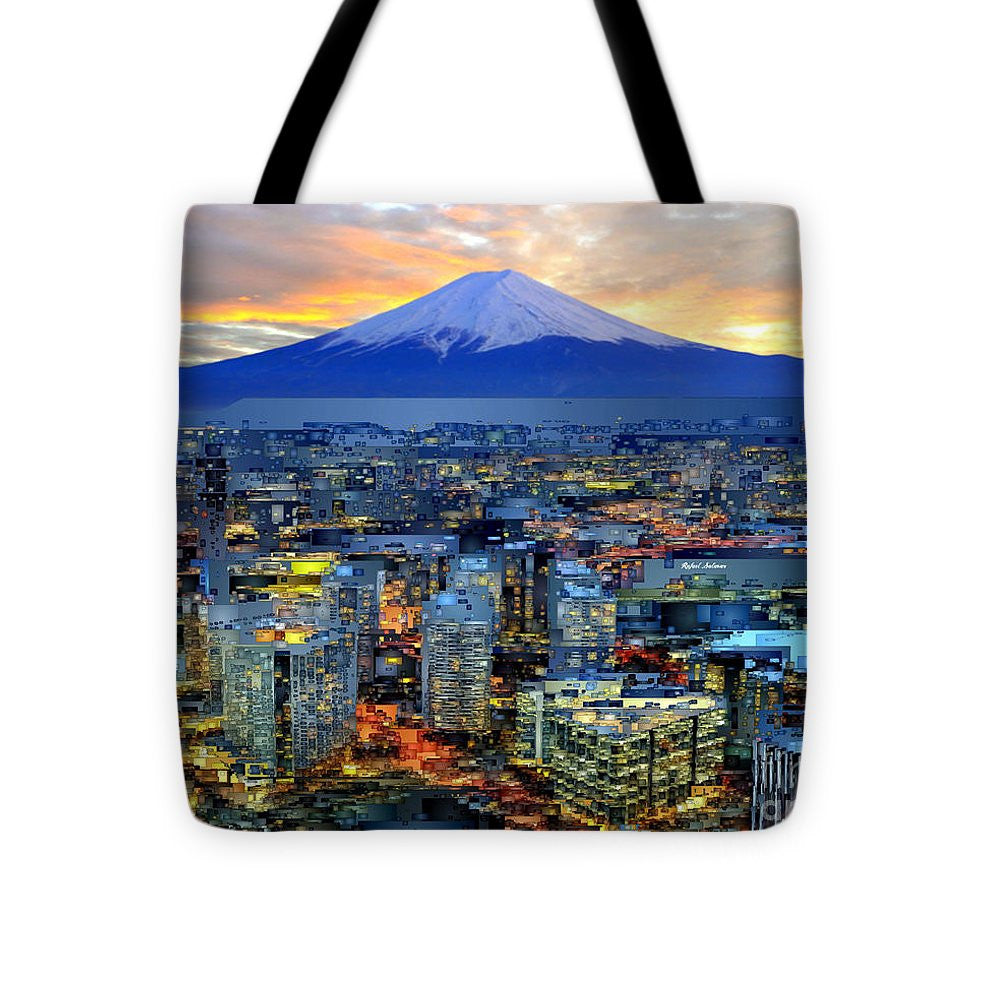 Sac fourre-tout - Mont Fuji au Japon