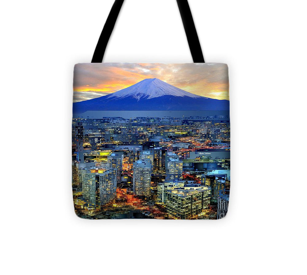 Sac fourre-tout - Mont Fuji au Japon