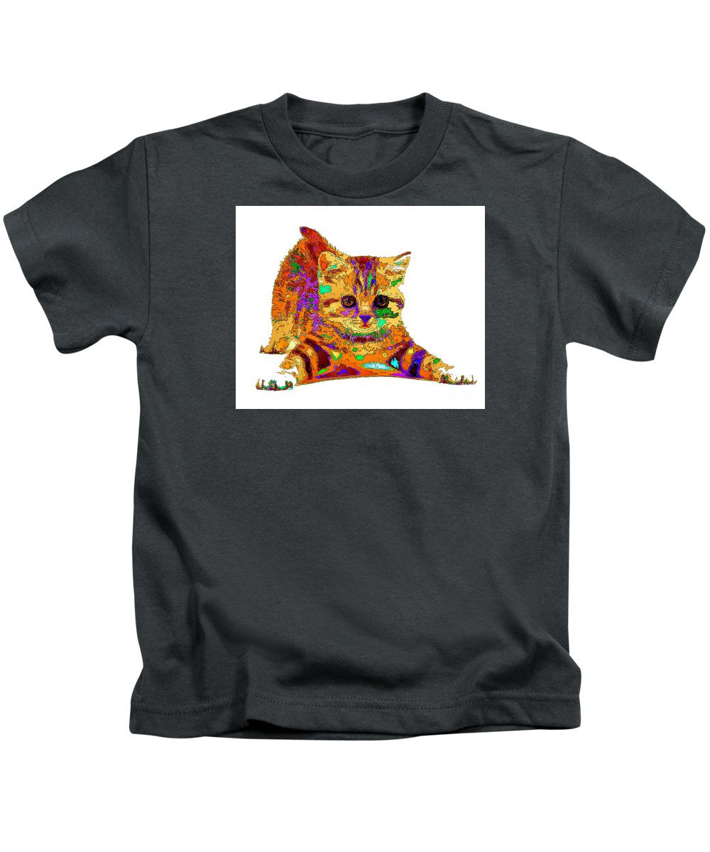 T-shirt pour enfants - Jelly Bean The Kitty. Série Pet