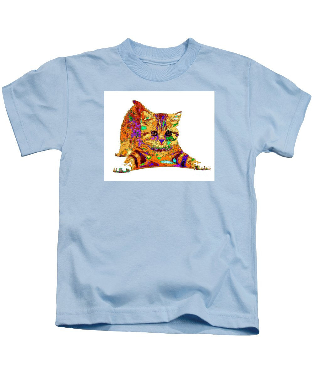 T-shirt pour enfants - Jelly Bean The Kitty. Série Pet