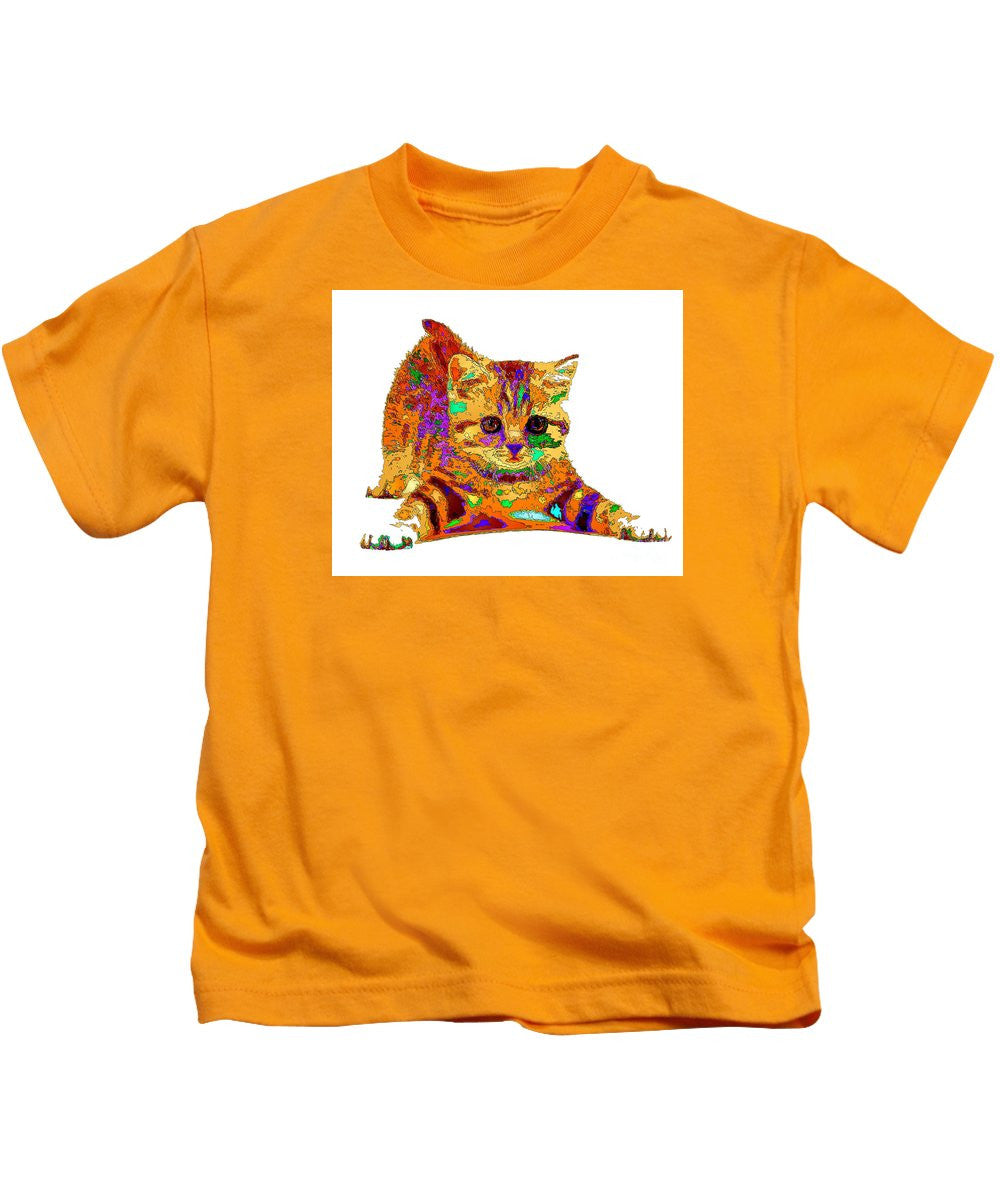 T-shirt pour enfants - Jelly Bean The Kitty. Série Pet