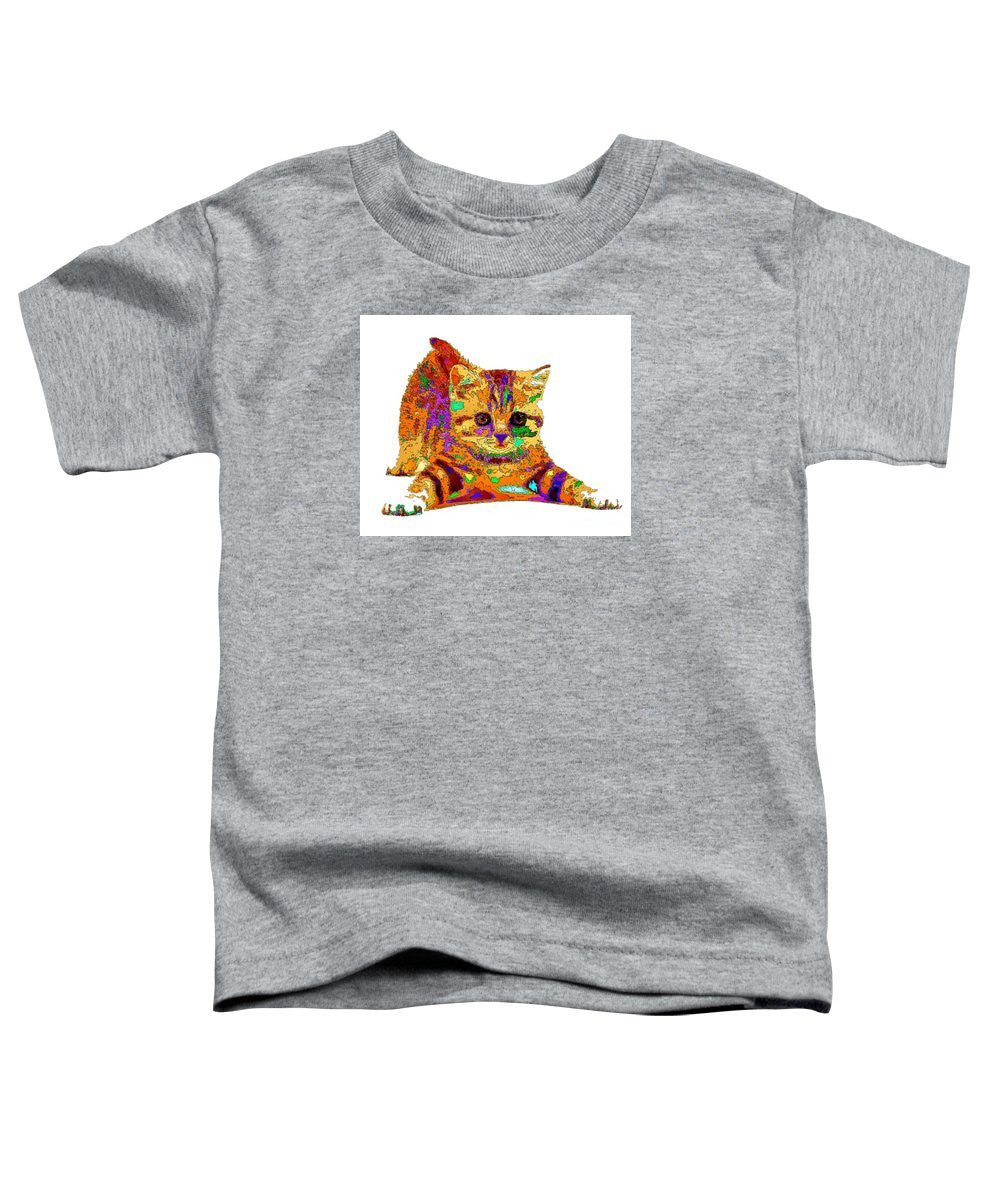 T-shirt pour tout-petits – Jelly Bean The Kitty. Série Pet