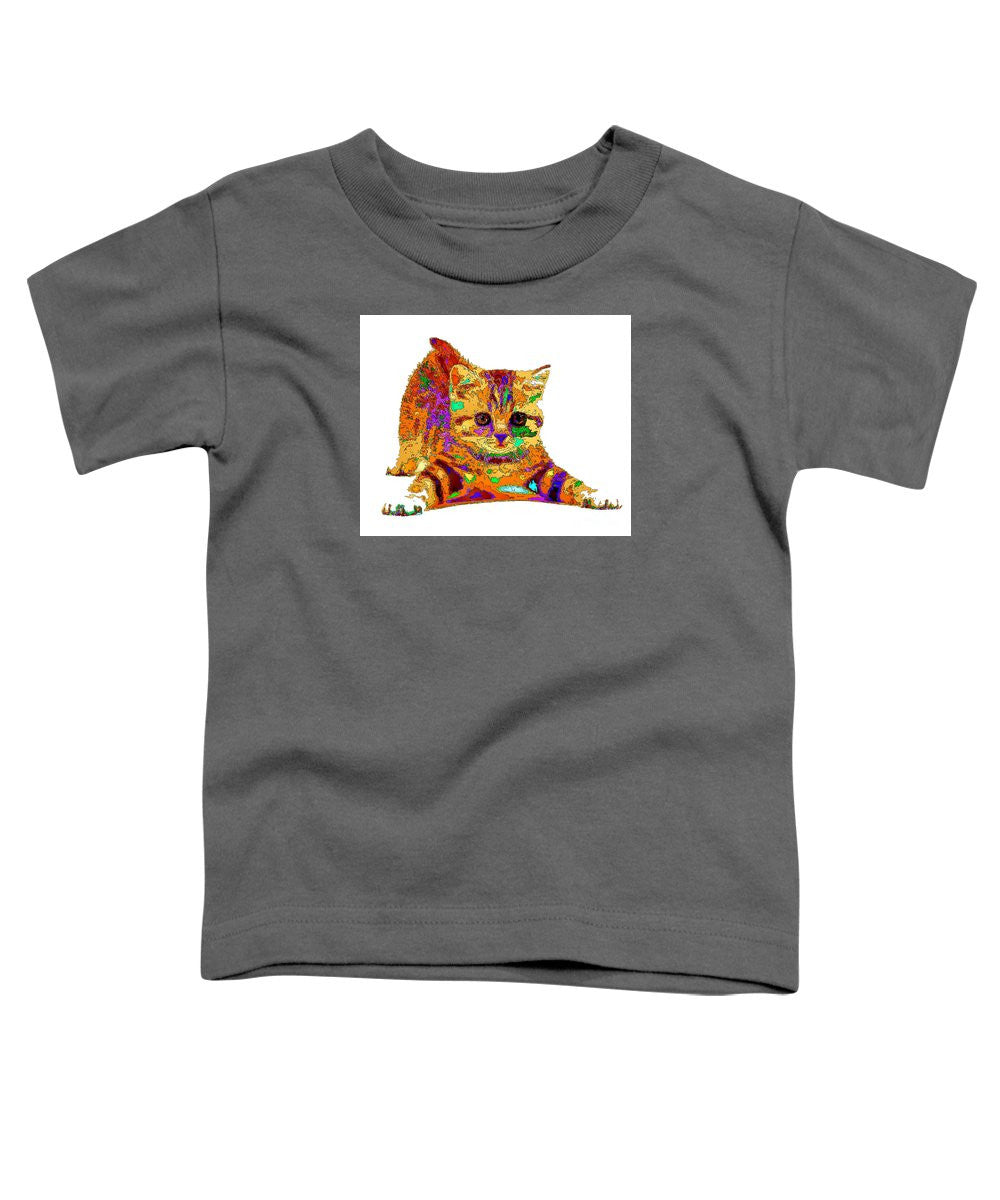 T-shirt pour tout-petits – Jelly Bean The Kitty. Série Pet